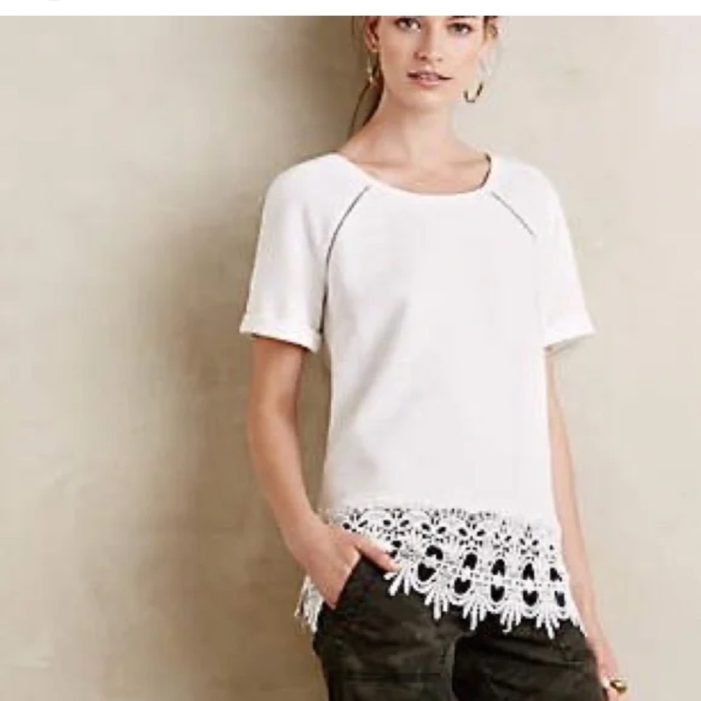 Anthropologie Saturday Sunday top NWOT
